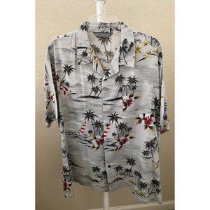 Vintage Men’s Mark Christopher Hawaiian short sleeve shirt size 2XL